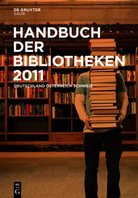  Handbuch der Bibliotheken 2011 | Buch |  Sack Fachmedien