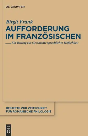 Frank |  Aufforderung im Französischen | Buch |  Sack Fachmedien