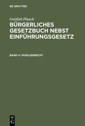 Familienrecht | Buch | 978-3-11-023589-0 | sack.de