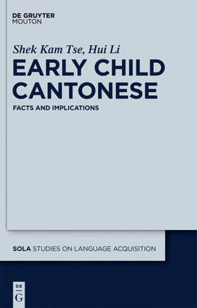 Tse / Li | Early Child Cantonese | E-Book | sack.de