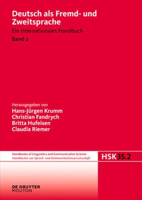 Krumm / Fandrych / Hufeisen |  Deutsch als Fremd- und Zweitsprache. 2. Halbband | eBook | Sack Fachmedien
