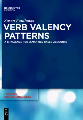 Faulhaber |  Verb Valency Patterns | eBook | Sack Fachmedien