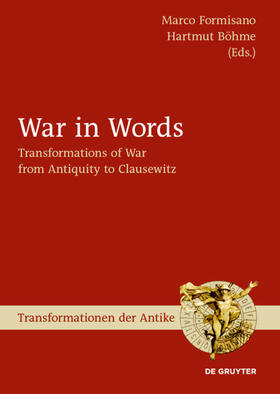 Böhme / Formisano |  War in Words | Buch |  Sack Fachmedien