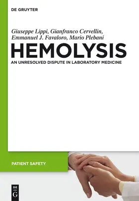 Lippi / Plebani / Cervellin |  In Vitro and In Vivo Hemolysis | Buch |  Sack Fachmedien