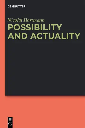 Hartmann |  Possibility and Actuality | eBook | Sack Fachmedien