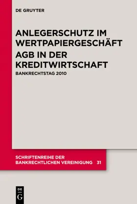  Anlegerschutz im Wertpapiergeschäft AGB in der Kreditwirtschaft | eBook | Sack Fachmedien