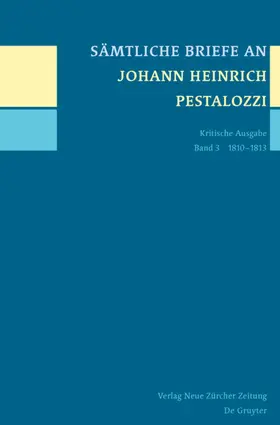 Horlacher / Tröhler |  1810-1813 | eBook | Sack Fachmedien