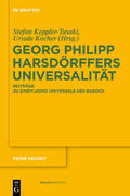 Keppler-Tasaki / Kocher |  Georg Philipp Harsdörffers Universalität | eBook | Sack Fachmedien