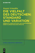 Schmidlin |  Die Vielfalt des Deutschen: Standard und Variation | eBook | Sack Fachmedien