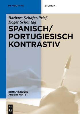 Schäfer-Prieß / Schöntag |  Spanisch / Portugiesisch kontrastiv | Buch |  Sack Fachmedien