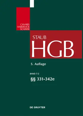 Dannecker / Hommelhoff / Hüttemann |  §§ 331-342e | Buch |  Sack Fachmedien