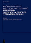 Kühlmann / Müller / Schilling |  Frühe Neuzeit in Deutschland 1520 - 1620 Band 5. Literaturwissenschaftliches Verfasserlexikon | Buch |  Sack Fachmedien