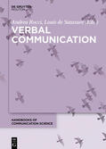 Saussure / Rocci |  Verbal Communication | Buch |  Sack Fachmedien