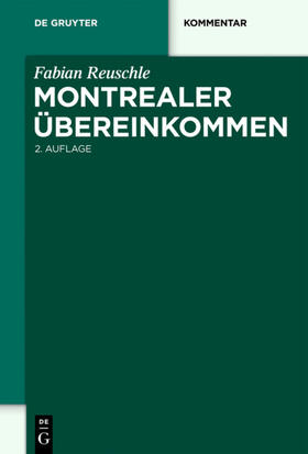 Reuschle | Montrealer Übereinkommen | E-Book | sack.de