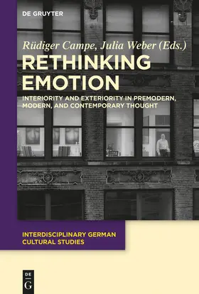 Weber / Campe | Rethinking Emotion | Buch | 978-3-11-025924-7 | sack.de