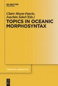 Sabel / Moyse-Faurie |  Topics in Oceanic Morphosyntax | Buch |  Sack Fachmedien