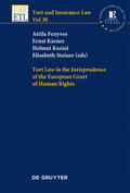 Fenyves / Karner / Koziol |  Tort Law in the Jurisprudence of the European Court of Human Rights | eBook | Sack Fachmedien