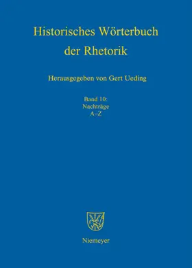 Ueding / Kalivoda |  Nachträge A - Z | eBook | Sack Fachmedien