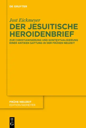 Eickmeyer |  Der jesuitische Heroidenbrief | eBook | Sack Fachmedien