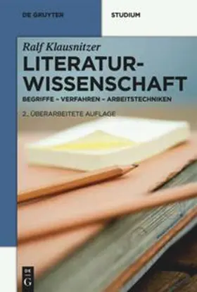 Klausnitzer | Literaturwissenschaft | Buch | 978-3-11-026094-6 | www.sack.de
