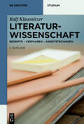 Klausnitzer |  Klausnitzer, R: Literaturwissenschaft | Buch |  Sack Fachmedien