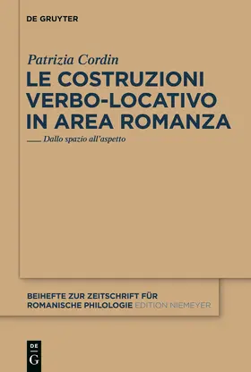 Cordin |  Le costruzioni verbo-locativo in area romanza | Buch |  Sack Fachmedien