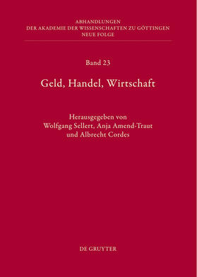 Amend-Traut / Sellert / Cordes | Geld, Handel, Wirtschaft | Buch | sack.de