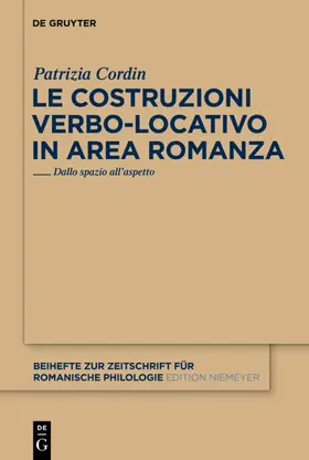 Cordin | Le costruzioni verbo-locativo in area romanza | E-Book | sack.de