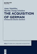 Young-Scholten / Vainikka |  The Acquisition of German | Buch |  Sack Fachmedien