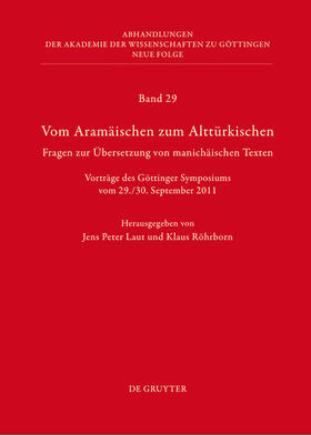 Röhrborn / Laut | Vom Aramäischen zum Alttürkischen | Buch | 978-3-11-026399-2 | sack.de