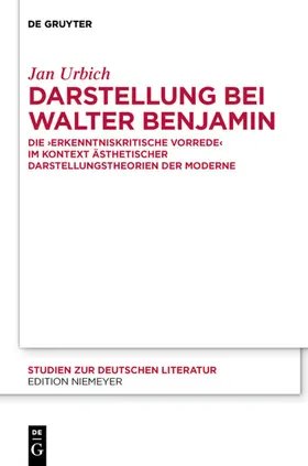 Urbich |  Darstellung bei Walter Benjamin | eBook | Sack Fachmedien