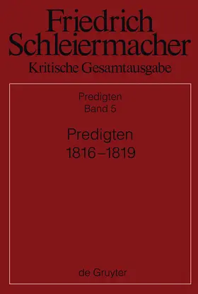 Kretschmar |  Predigten 1816-1819 | Buch |  Sack Fachmedien