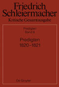 Blumrich |  Predigten 1820-1821 | Buch |  Sack Fachmedien