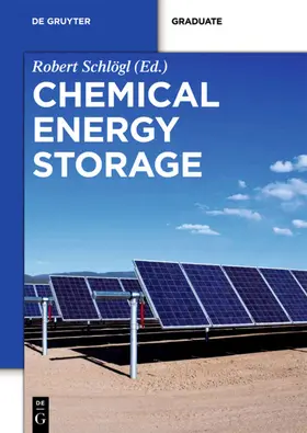 Schlögl |  Chemical Energy Storage | eBook | Sack Fachmedien