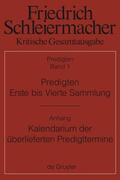 Meckenstock |  Predigten. Erste bis Vierte Sammlung (1801-1820) mit den Varianten der Neuauflagen (1806-1826) | eBook | Sack Fachmedien