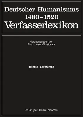 Stammler / Worstbrock / Wachinger |  Murner, Thomas (Forts.) – Rhagius, Johannes | eBook | Sack Fachmedien