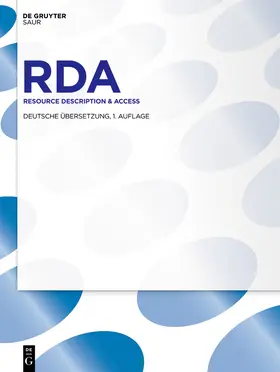 ALA / CILIP / CLA |  RDA | Buch |  Sack Fachmedien