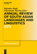 Sharma / Singh |  Annual Review of South Asian Languages and Linguistics | Buch |  Sack Fachmedien