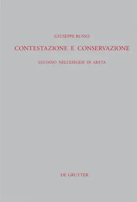 Russo |  Contestazione e conservazione | Buch |  Sack Fachmedien