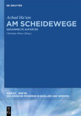 Wiese / Görlach | Am Scheidewege | Buch | 978-3-11-027073-0 | sack.de
