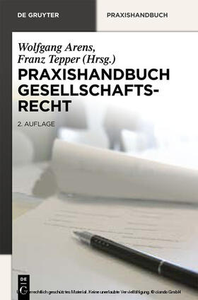 Arens / Tepper | Praxishandbuch Gesellschaftsrecht | E-Book | sack.de