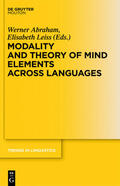 Abraham / Leiss |  Modality and Theory of Mind Elements across Languages | eBook | Sack Fachmedien