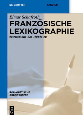 Schafroth | Französische Lexikographie | Buch | 978-3-11-027258-1 | sack.de