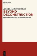 Martinengo |  Beyond Deconstruction | Buch |  Sack Fachmedien