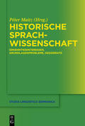 Maitz |  Historische Sprachwissenschaft | eBook | Sack Fachmedien