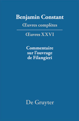 Kloocke / Delbouille / Trampus | Ecrits politiques – Commentaire sur l’ouvrage de Filangieri | E-Book | sack.de