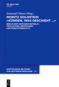Ubbens |  Moritz Goldstein "Künden, was geschieht..." | eBook | Sack Fachmedien