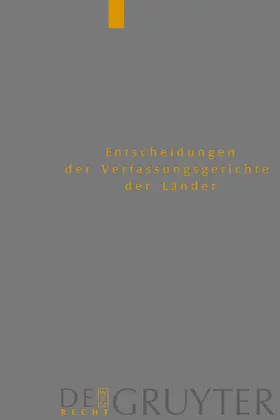 Von den Mitgliedern der Gerichte |  Baden-Württemberg, Berlin, Brandenburg, Bremen, Hamburg, Hessen, Mecklenburg-Vorpommern, Niedersachsen, Saarland, Sachsen, Sachsen-Anhalt, Schleswig-Holstein, Thüringen | Buch |  Sack Fachmedien