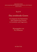 Schumann |  Das erziehende Gesetz | eBook | Sack Fachmedien