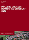  Müllers Großes Deutsches Ortsbuch 2012 | eBook | Sack Fachmedien